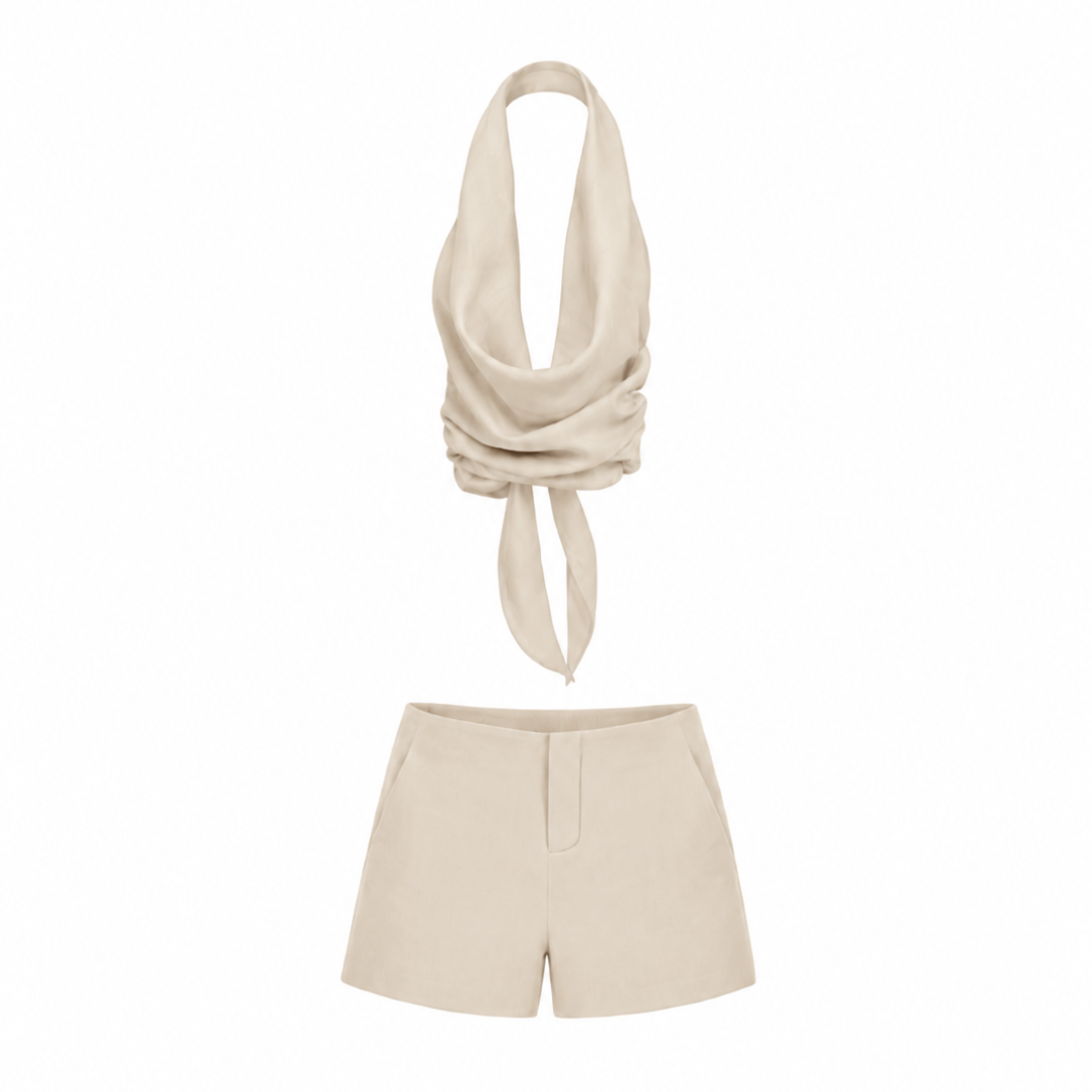 Noa set in beige