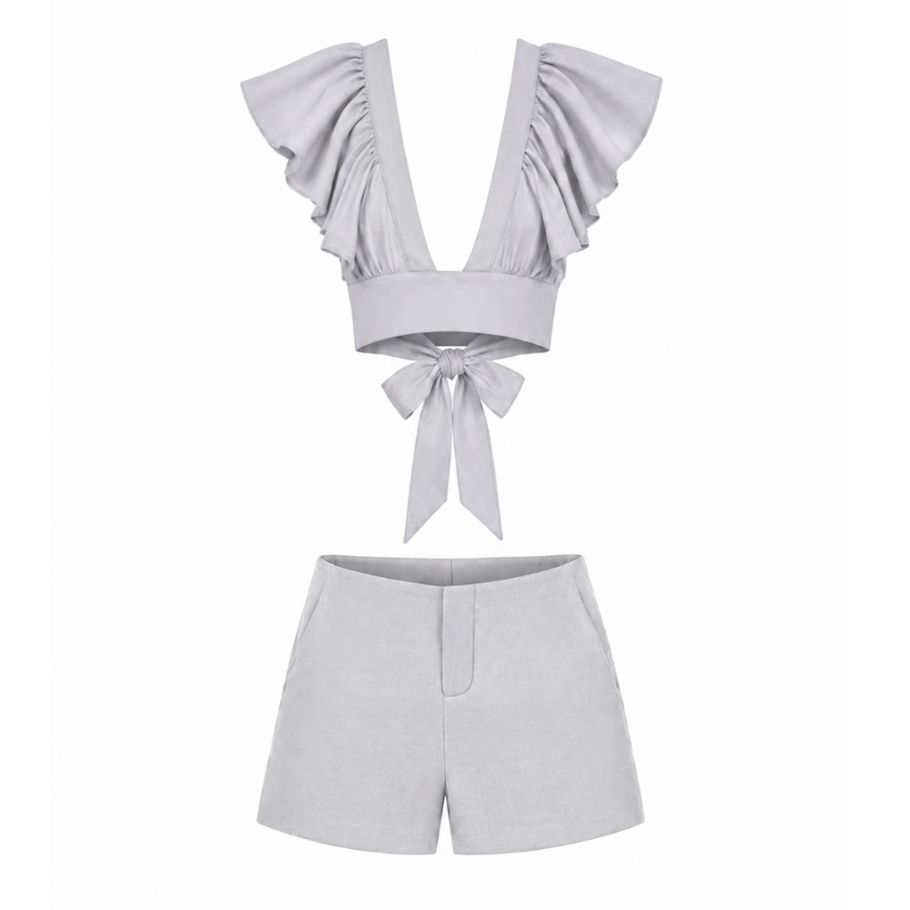 Anaïs set in grey